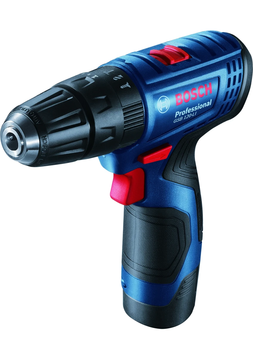 Bosch Gsb 120-Li 2AH Darbeli Akülü Delme Vidalama