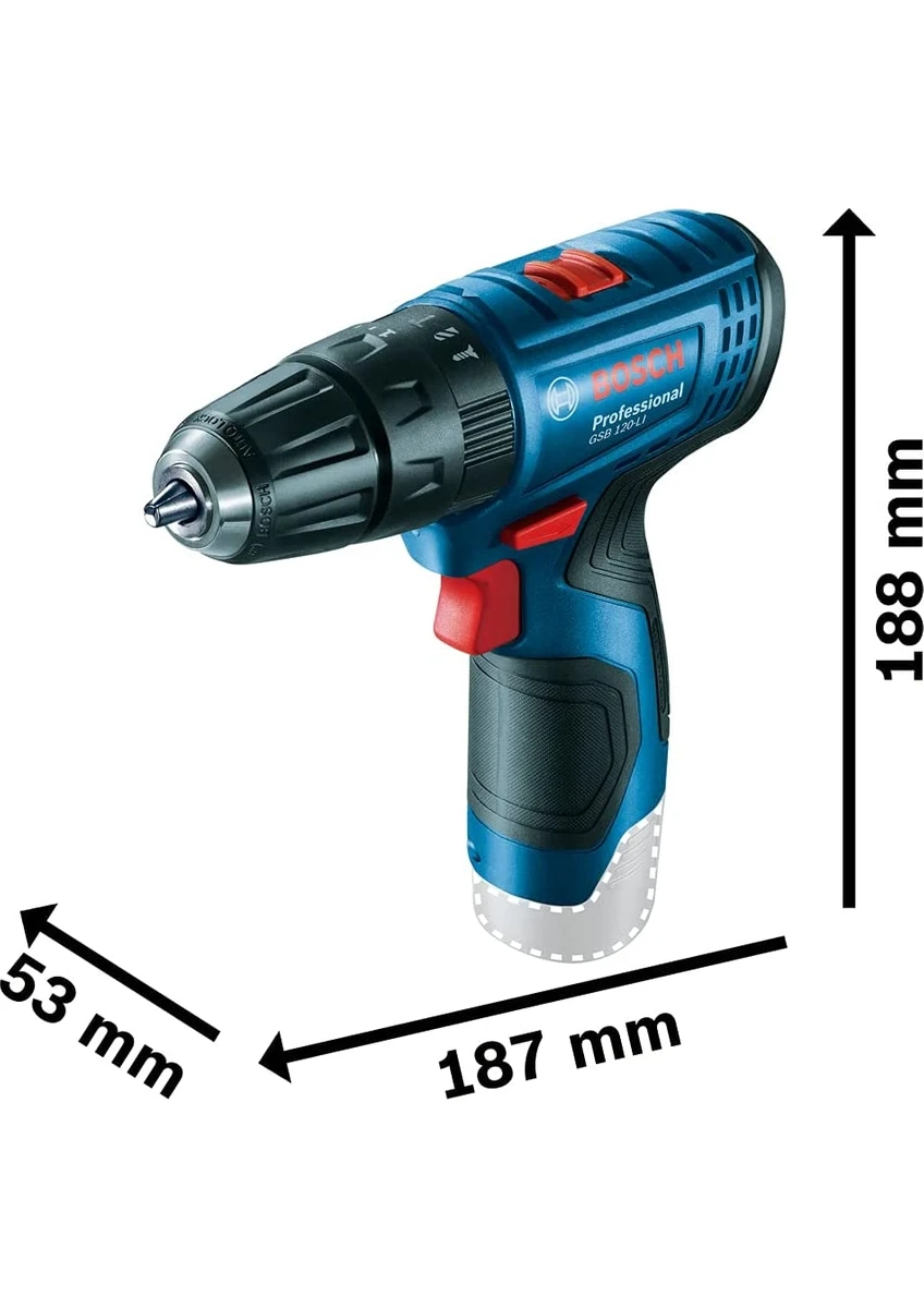 Bosch Gsb 120-Li 2AH Darbeli Akülü Delme Vidalama