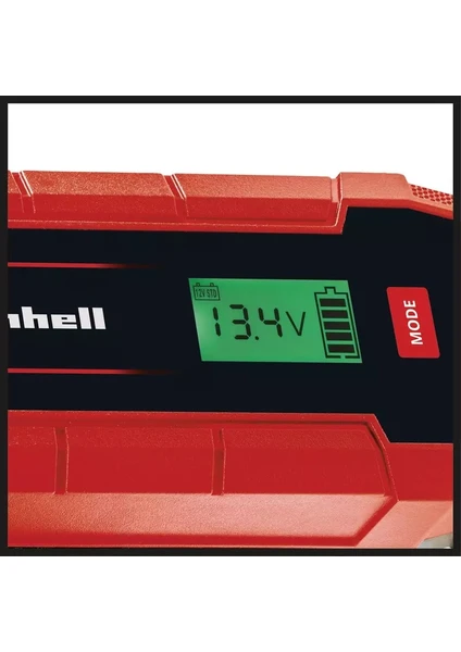 Einhell Akü Şarj Cihazı CE-BC 6 M (Mikro işlemci kontrollü akıllı şarj cihazı, çeşitli akü tipleri için, otomobil/motosiklet dahil)