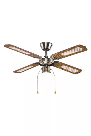 GoodHome Colours Ahşap Kanat Tavan Vantilatörü 107 cm 1XE27
