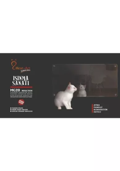 Heatart Reflection 2000 W Aynalı Konvektör Isıtıcı