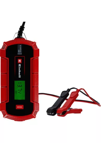 Einhell Akü Şarj Cihazı CE-BC 4 M (Mikro işlemci kontrollü akıllı şarj cihazı, çeşitli akü tipleri için, otomobil/motosiklet dahil)