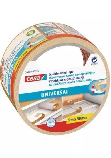 Tesa Halı Kaydırmaz Bant Çift Taraflı 5X50 56170-00010-11